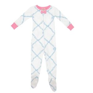 Beaufort Bonnet Night Nights in Belle Meade Blue 6-12 Mo EUC